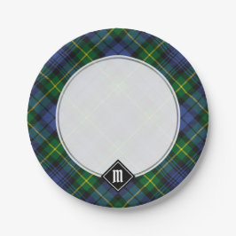 Prato De Papel Clan Gordon Tartan Paper Plates