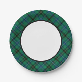 Prato De Papel Clan Henderson Tartan Border