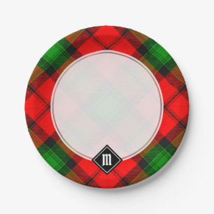 Prato De Papel Clan Kerr Tartan