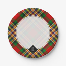 Prato De Papel Clan MacGill Tartan Paper Plates