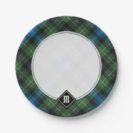 Prato De Papel Clan MacKenzie Tartan Paper Plates