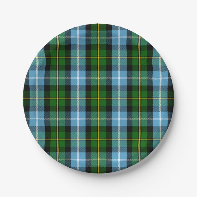 Prato De Papel Clan MacNeil Tartan (Frente)