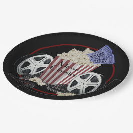 Prato De Papel Clássicos do Filme