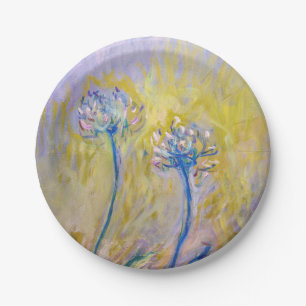Prato De Papel Claude Monet - Agapanthus