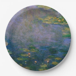 Prato De Papel Claude Monet - Lírios Hídricos