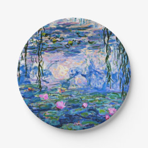Prato De Papel Claude Monet - Lírios Hídricos, 1919, 