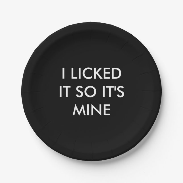 PRATO DE PAPEL CLIQUEI-O, POR ISSO É PAPEL MINHO. (Frente)