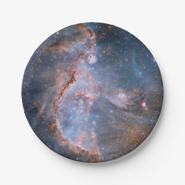 Prato De Papel Cluster com estrelas NGC 346 (Frente)