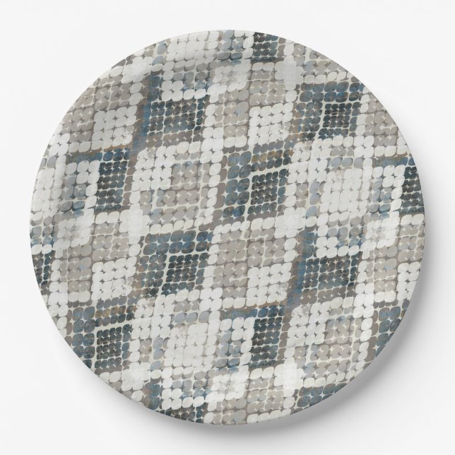 Prato De Papel Cobra, Anaconda, pele, cobra, predador. (Frente)