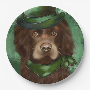 Prato De Papel Cocker Spaniel Americano