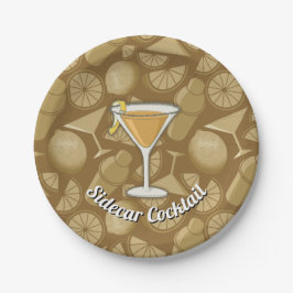 Prato De Papel cocktail Sidecar