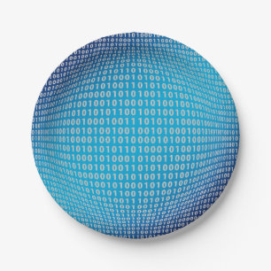 Prato De Papel Codificação (Cyber World)