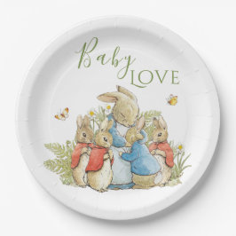 Prato De Papel Coelho Sexo Chá Neutro