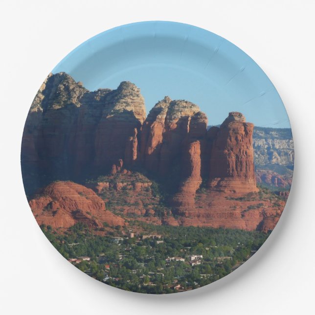 Prato De Papel Coffee Pot Rock I em Sedona Arizona (Frente)