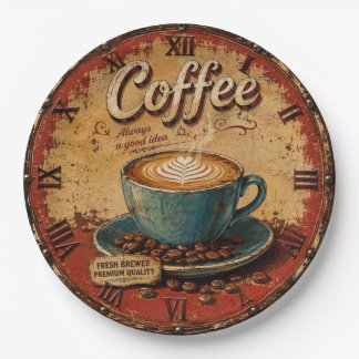 Prato De Papel Coffee Rustic Farmhouse Bar Vintage Kitchen