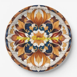 Prato De Papel Coleção de outono de Trendy Pumpkin