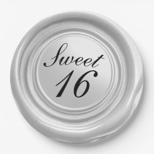 Prato De Papel Coletor De Cera Branca 16 Casamento