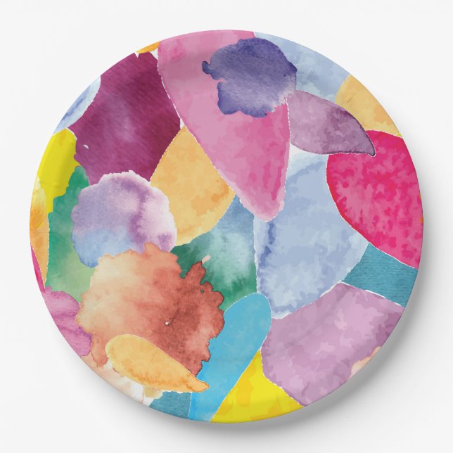 Prato De Papel Coletor de cor 2 (Frente)