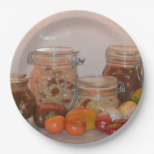 Prato De Papel Colheita de Verão Dois