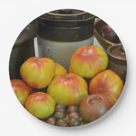 Prato De Papel Colheita Tomato