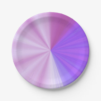 Prato De Papel Color Rays
