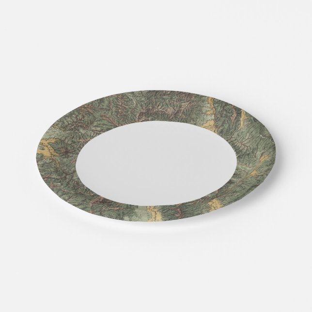 Prato De Papel Colorado (Inclinado)