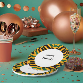 Prato De Papel Colorido Placa de Papel de Reunião da Família Kent