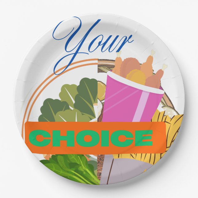 Prato De Papel Combustível ou tolo - Sua chamada (Frente)