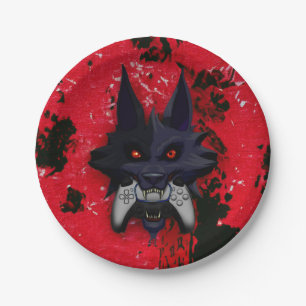 Prato De Papel comer no estilo