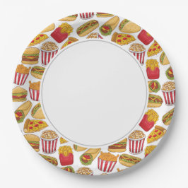 Prato De Papel Comida