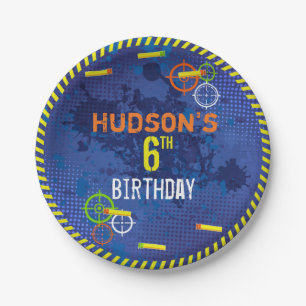 Prato De Papel Comida Dart Festa de aniversário Wars