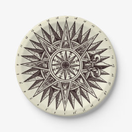 Prato De Papel Compactar placas de papel de Rosa