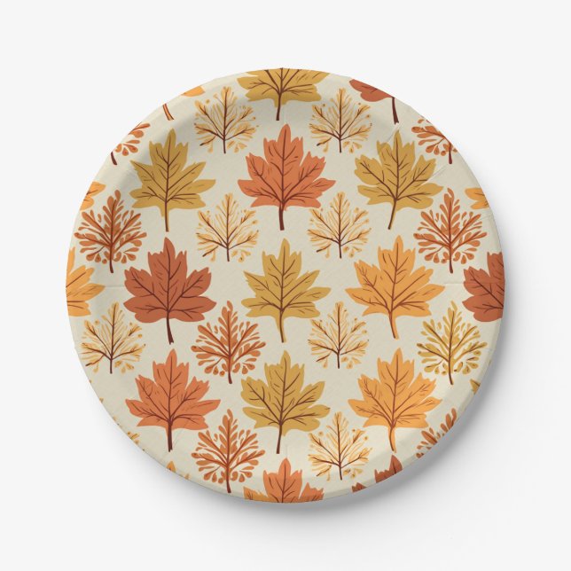 Prato De Papel Compartilhamento de placas para Obrigados. (Frente)