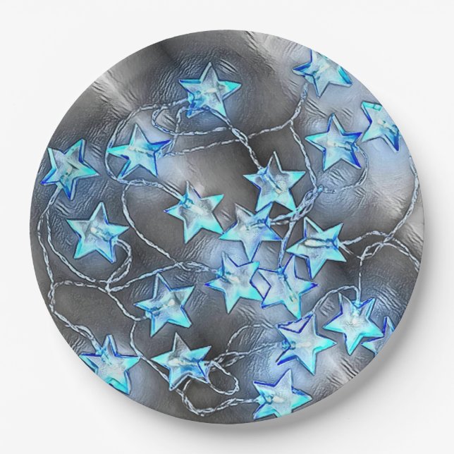 Prato De Papel Compartilhe a luz (Frente)