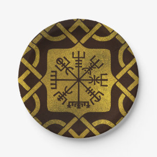 Prato De Papel Compasso da navegação de Vegvisir - de Viking