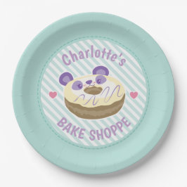 Prato De Papel Compro de Assar Panda Rosquinha