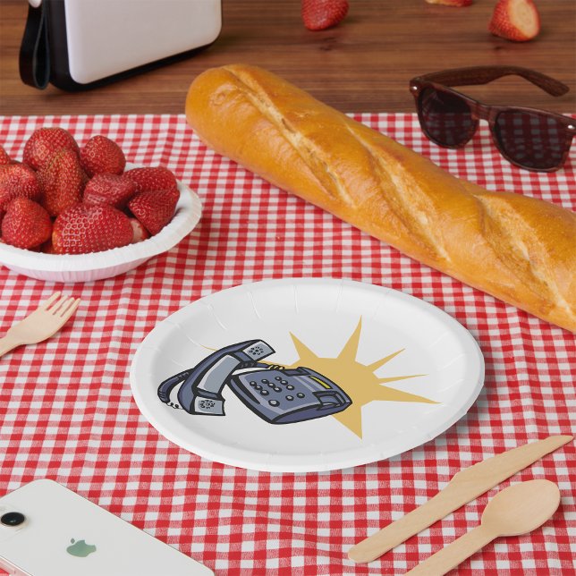 Prato De Papel Comunicações de telefone (Criador carregado)