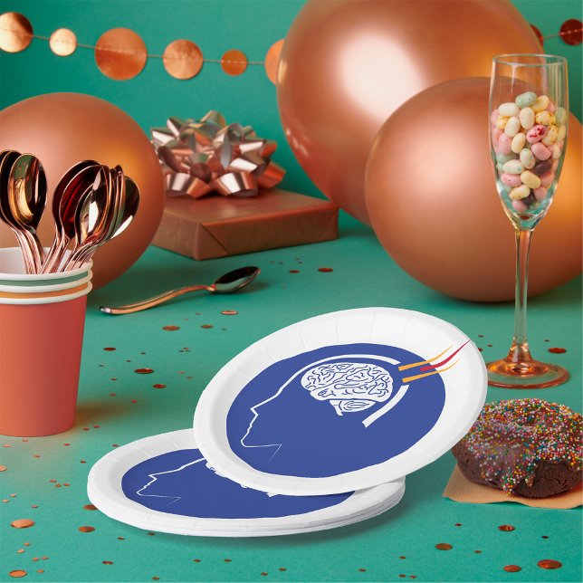 Prato De Papel Conceito Mental (Criador carregado)