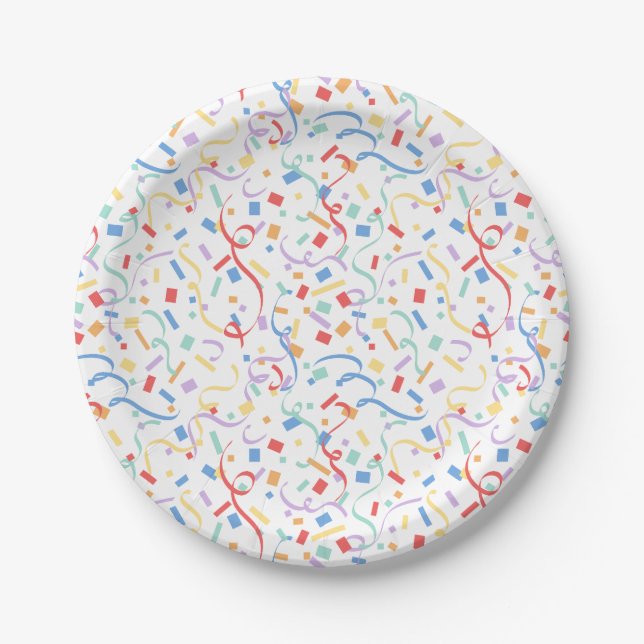 Prato De Papel Confetti Brights (Surpresa) (Frente)