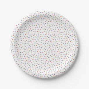 Prato De Papel Confetti Contemporâneo (Pontos)