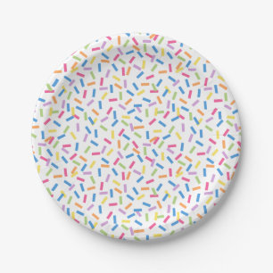 Prato De Papel Confetti Dazzle (Sprinkles)