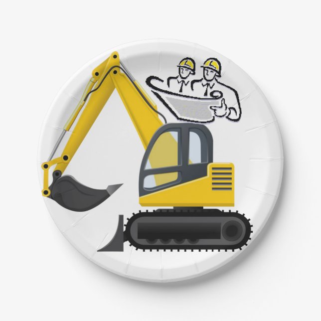 Prato De Papel Construção de placas de papel (Frente)