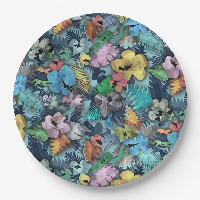 Prato De Papel Construção Novidade Havaiana  (Frente)