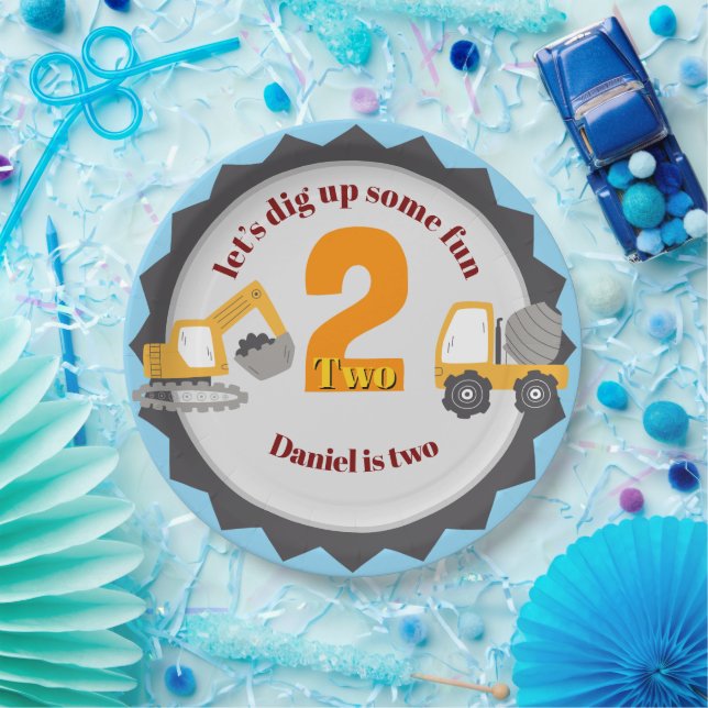 Prato De Papel Construction Dump Truck (Festa)