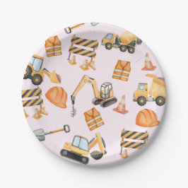 Prato De Papel Construction Plates