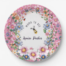 Convite de Chás de Bebê para Mamãe Abelha