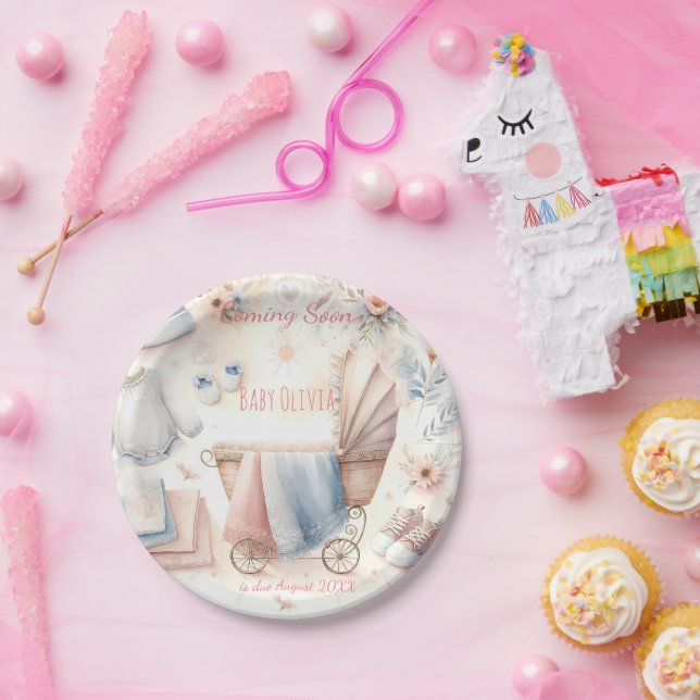 Prato De Papel Convite para lançamento em breve (Festa)