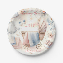 Prato De Papel Convite para lançamento em breve