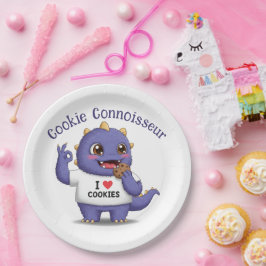 Prato De Papel Cookie Connoisseur