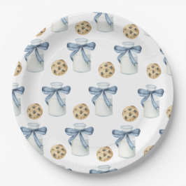 Prato De Papel Cookie e Festa de aniversário de leite